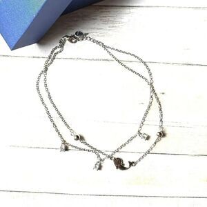 Dolphin CZ Anklet Bracelet